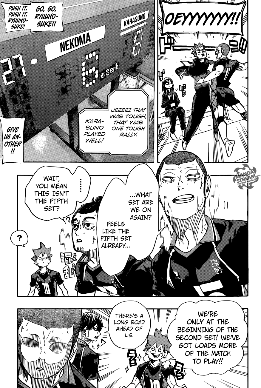 Haikyuu!!, Chapter 308 image 07